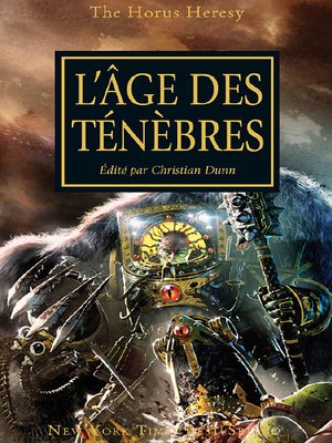 cover image of L'Âge des Ténèbres